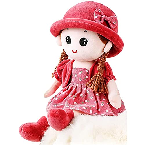 CHICIRIS Weiche Baby Puppe Spielzeug Baby Mädchen Stoffpuppe Weiche Angefüllte Plüsch Puppe Spielzeug Nette Prinzessin Puppe Ragdoll Spielzeug Zimmer Dekoration (1) von CHICIRIS