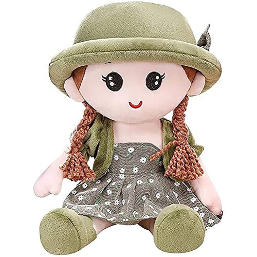 CHICIRIS Weiche Baby Puppe Spielzeug Baby Mädchen Stoffpuppe Weiche Angefüllte Plüsch Puppe Spielzeug Nette Prinzessin Puppe Ragdoll Spielzeug Zimmer Dekoration (3) von CHICIRIS