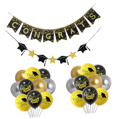 CHILDWEET 1 Satz Ballons der Abschlusssaison rahmen Gänseblümchen Ballons Dekorationen deckenverkleidung abschlussfeier Abschlussballon zur Dekoration Partyballons zur Abschlusssaison Papier von CHILDWEET