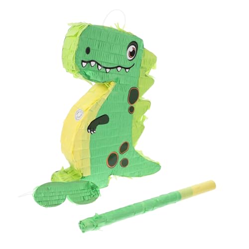 CHILDWEET 1 Satz Dinosaurier-pinata Dinosaurier- Dinosaurier-spiele Pinata- Pinata-gastgeschenke Dinosaurier-mittelstücke Für Geburtstagsfeier Große Piñata Green Papier von CHILDWEET