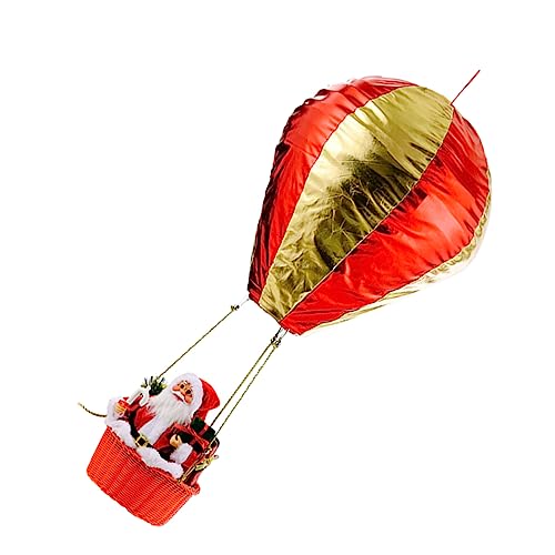 CHILDWEET 1 Stück Weihnachtsmann Heißluftballon Für Weihnachtsdekoration Abgehängte Deckendekoration Für Einkaufszentren Festliche Raumgestaltung Und von CHILDWEET