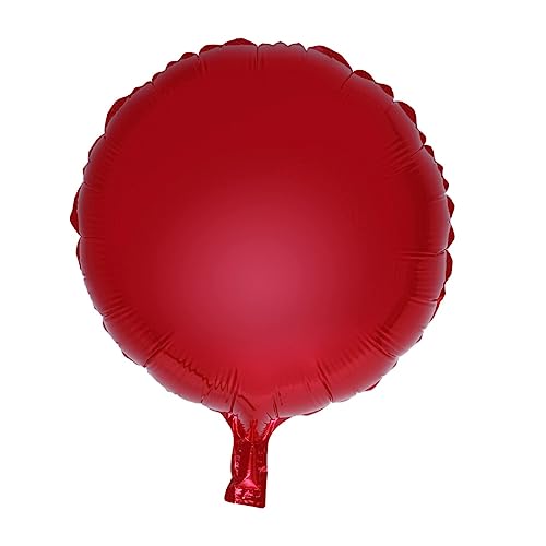 CHILDWEET 10 Stück 18 Party Folienballons Aufblasbare Luftballons Wiederverwendbare Luftballons Packung Mit Luftballons Rote Luftballons Jubiläumsdekorationen Silberne Luftballons von CHILDWEET