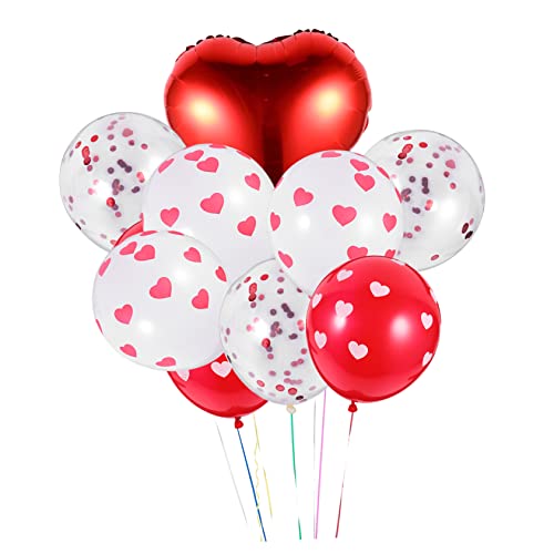 CHILDWEET 10 Stück Luftballons Für Hochzeit Und Valentinstag Dekorative Partyballons Verschiedenen Farben Für Festliche Anlässe Und Hochzeitsdekoration von CHILDWEET