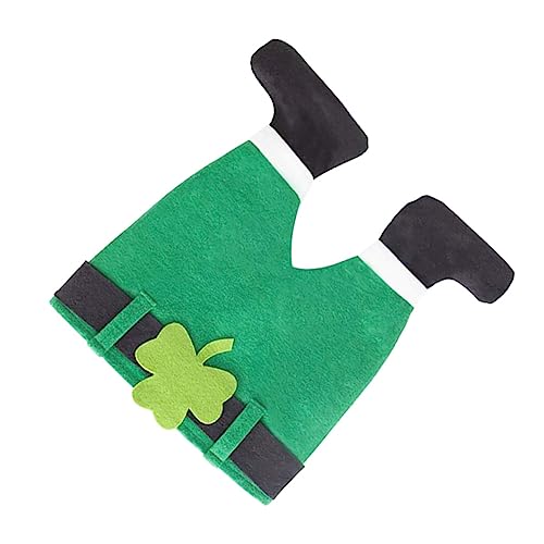 CHILDWEET 1stk Hosen Hut Neuheit Kleeblatt Kleiderhüte St. Patricks Hut Partybevorzugungshut Sombrero-partyhüte St. Patricks Day Kostümzubehör Partydekorationen Partykostüm Hut Green Stoff von CHILDWEET