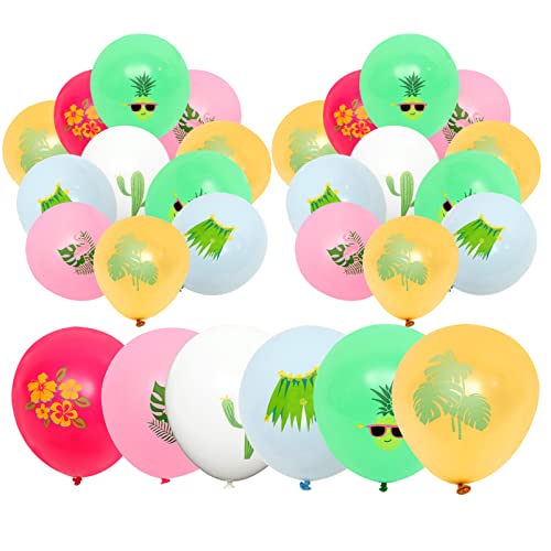 CHILDWEET 30St Kaktus Ballon hawaii hawaiketten dekoringe balloons wasserballons Party Helium Ballonstäbchen Gänseblümchen Ballons Geburtstagsballon festlicher Ballon Latexballons Emulsion von CHILDWEET