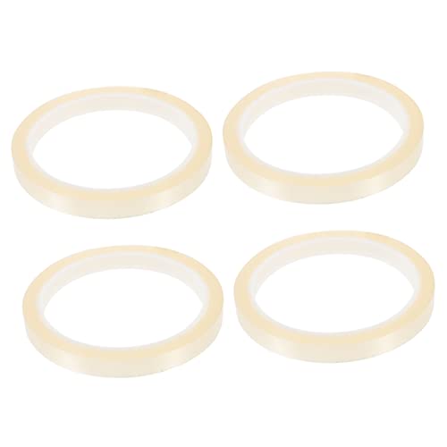 CHILDWEET 4 Rollen Klebeband Klebeband Elektrische Wärme N Bond Haken Schaltkreis Wärmeband Hochtemperatur Klebeband Elektronik Wärmeband Polyesterfolie Transparent von CHILDWEET