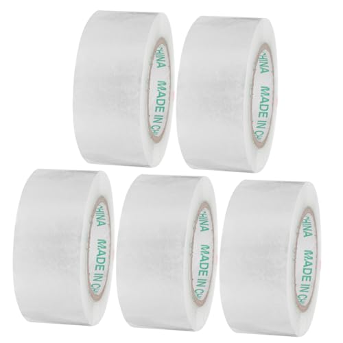 CHILDWEET 5 Rollen Transparentes Verpackungsband Robustes Klebeband Durchsichtiges Klebeband Durchsichtiges Verpackungsband Durchsichtiges Versandband Verpackungsband Für von CHILDWEET