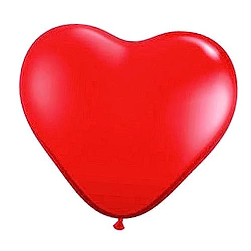 CHILDWEET 50 Stück Herzförmige Latex Party Dekorationsballons 12 Rot Ideal Für Hochzeiten Geburtstagsfeiern Und Romantische Anlässe Perfekte Deko Für Unvergessliche Momente von CHILDWEET