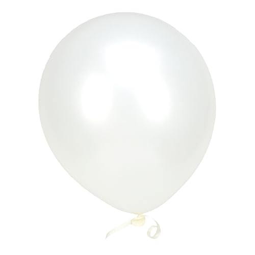 CHILDWEET 50 Stück Weiße Und Schwarze Latex Perlglanz Luftballons Für Hochzeitsfeier Dekoration Ideale Ballons Für Geburtstag Jubiläum Und Festliche Anlässe Perfekte Ergänzung Für von CHILDWEET