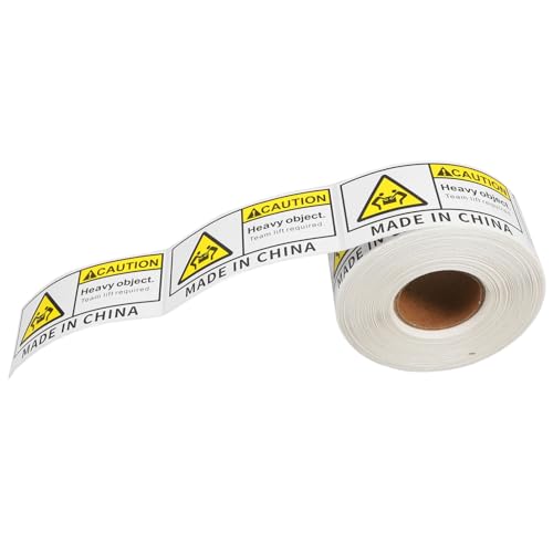 CHILDWEET 500 Blatt Logistiketikett aufkleber Thermoetikettenpapier Warnschild Klebetiketten thermisches Etikett Erstickungswarnung -Versandetiketten Adressetiketten von CHILDWEET