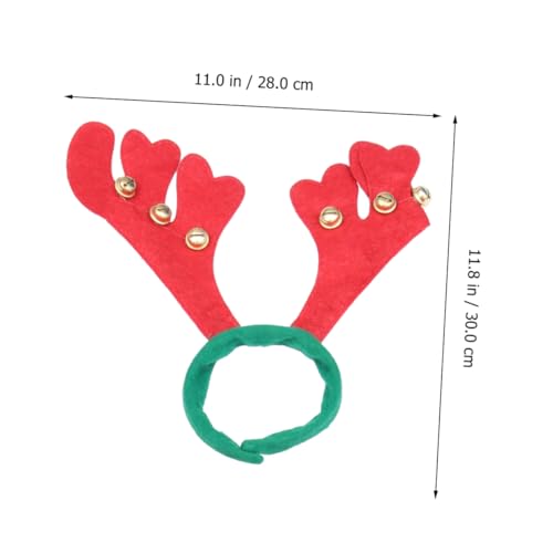 CHILDWEET 6 Stück Weihnachts Kopfbedeckung Set Kreative Stirnbänder Rentier Schneemann Und Weihnachtsmann Designs Festlicher Haarschmuck Für Erwachsene Und Perfekt Für von CHILDWEET