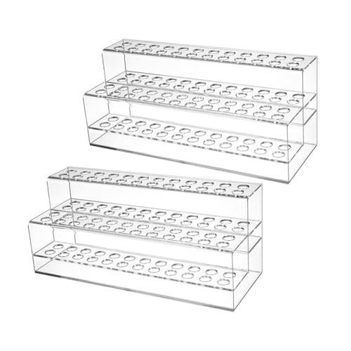 CHILDWEET Augenbrauenstifthalter mit 48 Löchern Make-up-Stifthalter stabiler Stiftständer für den Schreibtisch für Büro und Klassenzimmer von CHILDWEET