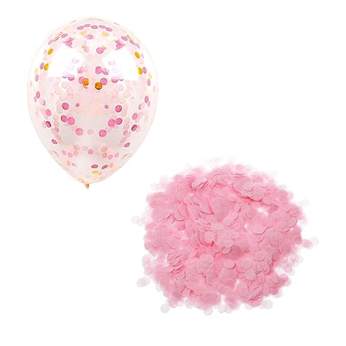 CHILDWEET Ballon Konfetti Matte Luftballons Ballongirlande Partyballons Dekorationen Goldene Luftballons Hochzeitsballons Ballonbogen-kit Ballonständer Ballonreifen Ballonzubehör Rosa von CHILDWEET