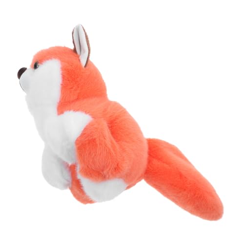 CHILDWEET Fox Plüsch Armband Toys Tiere Tiere Fuchs Plüsch Gefüllt Tierknallen Armbänder Für Umarmung Slap Armband Gefülltes Tier Fuchs Slap Armbänder Hugger Plüsch Pp Cotton Orange von CHILDWEET