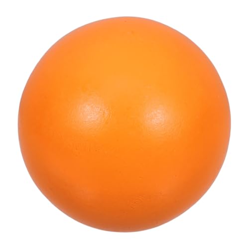 CHILDWEET Holzkugel tischtennisball billardtisch Holzhandwerk Holzornament Billardball Kugeln geführte Bälle Stacheliger Massageball Bierpong-Bälle Holzkreise zum Basteln DIY-Ball Orange von CHILDWEET