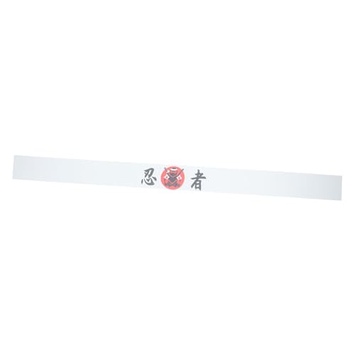 CHILDWEET Japanisches Kopftuch-stirnband Atmungsaktives Karate-kopfband Koch-stirnband Japanische Stirnband Männer Decortive Chef Stirnbänder Sushi-kostüm Karate-stirnband Polyester von CHILDWEET