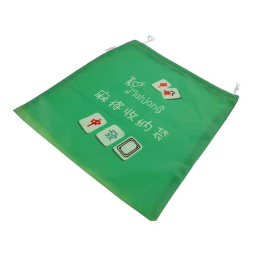 CHILDWEET Mahjong Aufbewahrungstasche Karten Kordelzug Schmuckbeutel Mahjong Einkaufstasche Reisewürfel Für Koffer Kordelzug Mahjong Tasche Reiseverpackungswürfel Regale Wandkorb von CHILDWEET