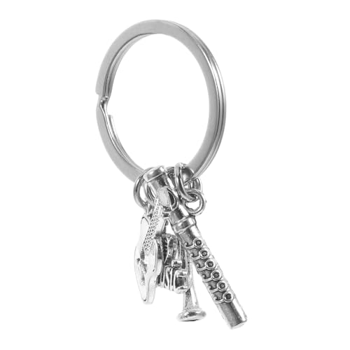 CHILDWEET Musikthemen Schlüsselanhänger Aus Keychain Für Instrumente Taschencharms Geschenkidee Für Musikliebhaber Dekorative Schlüsselring Für Rucksäcke Und Handtaschen von CHILDWEET