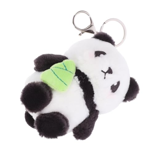 CHILDWEET Panda-anhänger Puppe Schlüsselanhänger Anhänger Zum Aufhängen Einer Tasche Panda-kissen Tragen Gefüllter Panda Schlüsselbund Schlüsselanhänger Mit Puppenanhänger Ausgestopft Plüsch von CHILDWEET