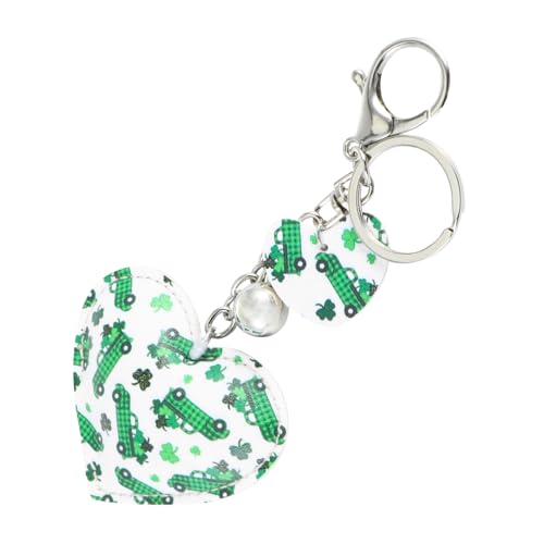 CHILDWEET Schlüsselanhänger Tag st patricks day party favors schlüsselbund abc wickeltasche pendant anhänger charms kecher hängendes Zubehör Anhänger zum Aufhängen einer Tasche Leder von CHILDWEET