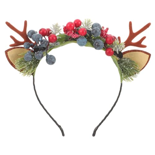 CHILDWEET Weihnachtsstirnbänder Aus Kunststoff Für Haarschmuck Aus Metall Für Frauen Weihnachtshaarband Haarschmuck von CHILDWEET