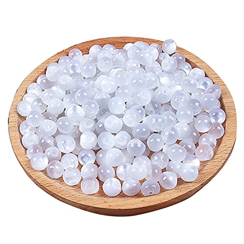 10pcs 10mm Cheongsam Perly Pearlescent Nähknöpfe Für Tang Anzug Harz Sein von CHIZISX