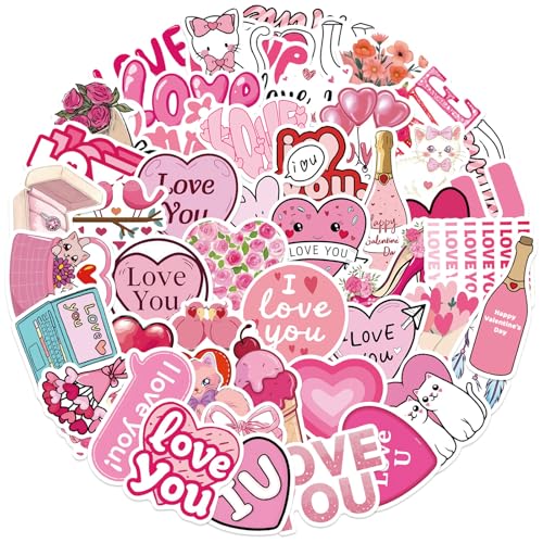 150pcs Valentinstag Themenaufkleber Cartoon Aufkleber Für Scrapbooking Notebook Journal Gepäck Kid Motivational Aufkleber von CHIZISX