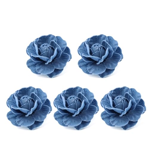 CHIZISX 5pc Korea Stoff Blumen Kleidung Hüte Kleid Dekoration Haar Zubehör Scrapbooking Handwerk Liefert von CHIZISX