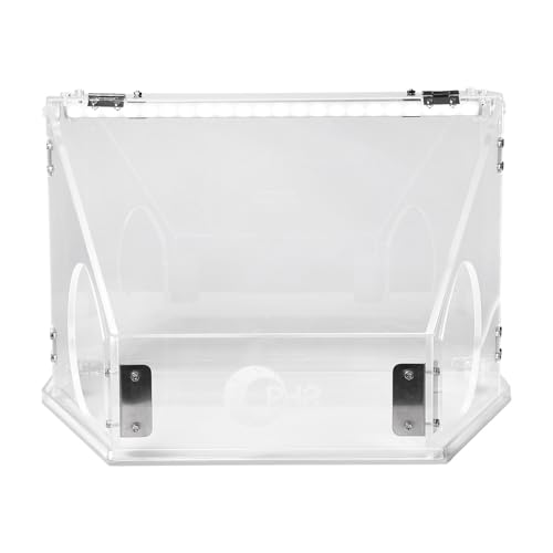 CHIZISX Clear Model Schleifbox 2 Löcher Polierbox Plastik von CHIZISX