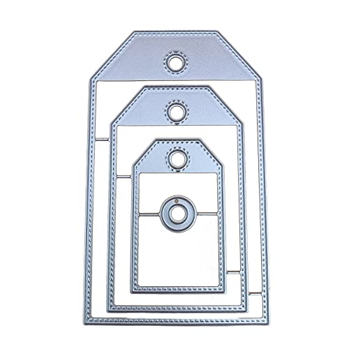 CHIZISX Metall Stanzformen, hängende Metall Stanzformen, Schablone für Scrapbooking, Album, Stempel, Papierkarte von CHIZISX