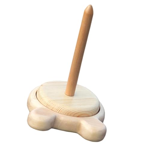 CHIZISX Rotierender Holzgarnhalter Zum Stricken Und Häkeln Von Projekten Leichter Gewicht Tragbarer Holzgarnspender Garnspulenständer CHIZISX Rotierender Holzgarnhalter Zum Stricken Und Häkeln Von Projekten Leichter Gewicht Tragbarer Holzgarnspender Garnspulenständer von CHIZISX