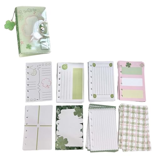 Ein 7-Binder Notebook Aufkleber Speicher Organisatoren Vier Blatt Clovers Sticker Book Sticker Organisatoren von CHIZISX