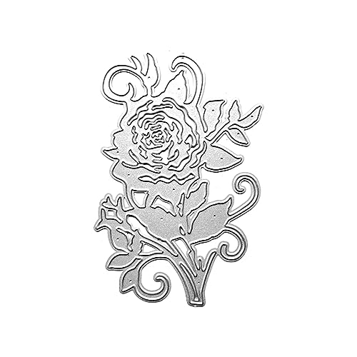 Metall-Stanzschablone mit Blumen-Motiv, Karbonstahl, Prägeschablone, Scrapbooking, für Karten, Stanzformen, Dekorationen von CHIZISX