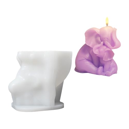 Silikonformen mit Elefantenmutter und Baby, für handgefertigte Seife, Backformen, Epoxidharz, Silikonformen Silikonformen mit Elefantenmutter und Baby, für handgefertigte Seife, Backformen, Epoxidharz, Silikonformen von CHIZISX