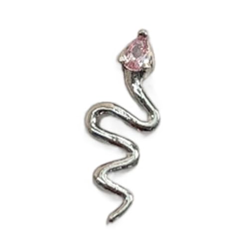 Snake Nails Art Charm Snake Nails Nails Charme Snake Form Nägel Kunstdekoration Nägel Schmuckzubehör Accessoires von CHIZISX