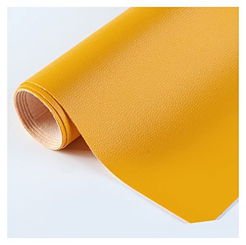 CHOUXUANGA Kunstleder Kunstleder Faux Polsterstoff Materia ​Litchi-Textur, wasserdichtes Vinyl-Kunstleder for Autositze, Sofa-Stuhl-Möbel, DIY-Handwerk(1.37X10m) von CHOUXUANGA