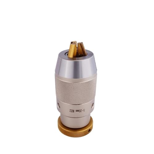 CHPGKGVNVT For B10 B12 B16 B18 B22 Automatische Selbst Straffen Keyless Bohrfutter Adapter Halter Kegel Loch Drehmaschine Fräsmaschine CNC bohren Werkzeug Bohrfutter(B22(5-20mm) Gold) von CHPGKGVNVT