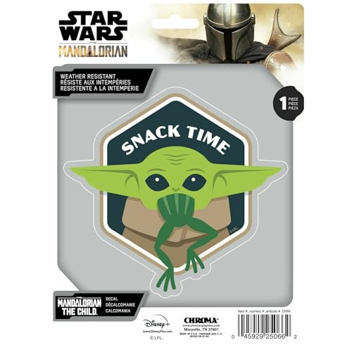 Chroma Graphics Mandalorian The Child Snack Time Stick Onz Aufkleber von CHROMA