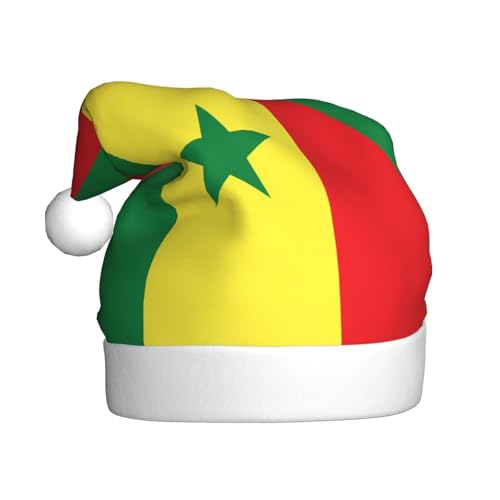 CHRYCM Festliche Weihnachtsmütze, langlebige Farbe, perfektes Accessoire für Feiertage, Erwachsenengröße von Senegal von CHRYCM