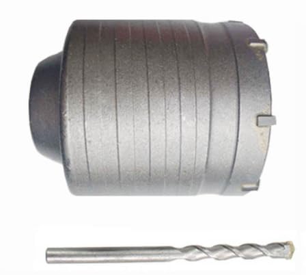 CHUENKUK 2er Set Bohrkronen 65mm und 70mm, Steckdosenbohrer Metall mit SDS Plus Adapter 220mm, Dosenbohrer für Steckdosen, Beton, Mauerwerk CHUENKUK 2er Set Bohrkronen 65mm und 70mm, Steckdosenbohrer Metall mit SDS Plus Adapter 220mm, Dosenbohrer für Steckdosen, Beton, Mauerwerk von CHUENKUK