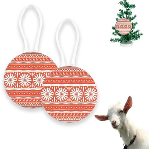 CHYASPNG Prank Goat Scream Ornament, Goat Scream Ornament, Noise Maker Prank, Funny Christmas Ornaments, Goat Scream Card, Prank Christmas Ornament (2pcs) von CHYASPNG