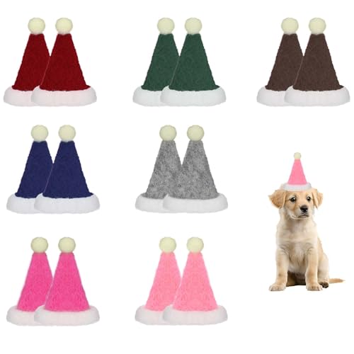 Mini-Partyhüte für Stofftiere, 7 Farben, kleine Kegel-Partyhüte für Spielzeug, verstellbarer Geburtstagshut für Stofftiere, bunte Partyhüte für Puppen, Hunde, Katzen, Kaninchen, Welpen, Feiern, 14 Mini-Partyhüte für Stofftiere, 7 Farben, kleine Kegel-Partyhüte für Spielzeug, verstellbarer Geburtstagshut für Stofftiere, bunte Partyhüte für Puppen, Hunde, Katzen, Kaninchen, Welpen, Feiern, 14 von CIATBYYJ