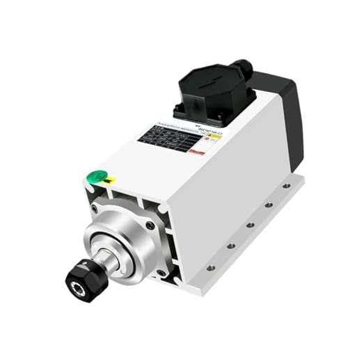 CIJIAOPOYU Spindel 2,2/3,5 KW luftgekühlter Vierkantspindelmotor 220 V 380 V 18000 U/min 300 Hz 4 Lager for Fräsen auf CNC-Maschinen(A1 2.2kw 380V) von CIJIAOPOYU