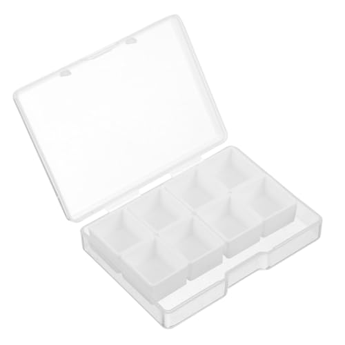 1 Satz Organizer Boxen Spielzeugaufbewahrung Reisebehälter Ölfarben-Palette Storage Boxes aufbwahrungs-Box Farbmischplatte malen Magnetisches Pigmentetui Plastik CIMAXIC von CIMAXIC