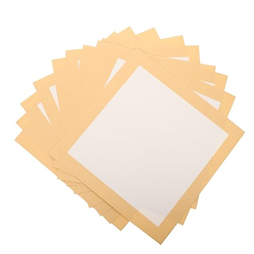 10 Blätter Spiegelstau Chinesisches Malpapier Chinesischer Papierschnitt Weiches Shikishi- Papier Transparentpapier Chinesisches Xuan- Papier Verdicken Leer Bastelpapier von CIMAXIC