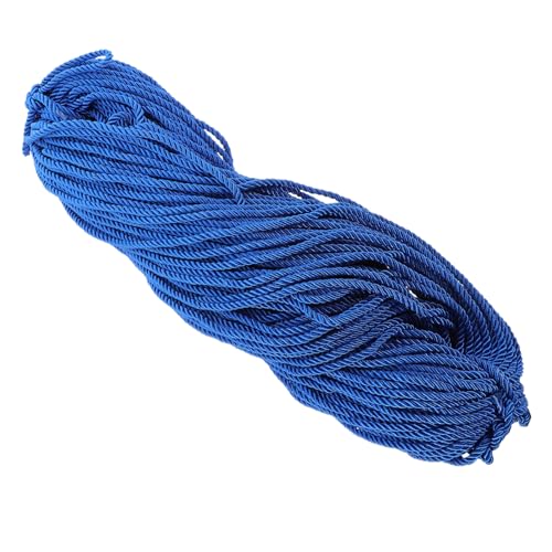 CIMAXIC 1 Rolle Abschluss-Ehrenseil Graduierungsschnüre mit Quasten Zierkordel mit Quaste Graduierungskordel Abschlussfoto-Requisite Kordeln für Graduierungskleider Polyester Blue von CIMAXIC