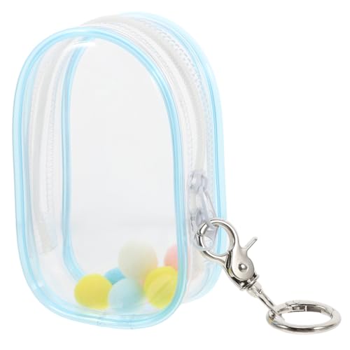 CIMAXIC 1 Satz Babytasche Puppenbehältnisse zur Ausstellung Spielzeug-Sammelkoffer Tragbare Vitrine Handliche Vitrine Schlüsselanhänger mit Figurenetui kleine Modelltasche Eisen von CIMAXIC