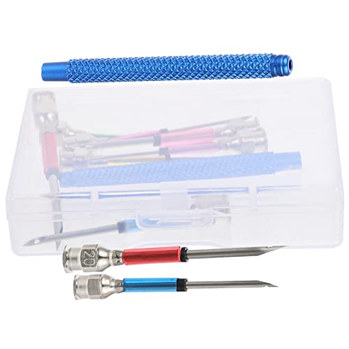 CIMAXIC 1 Satz Stickwerkzeuge Stickerei Armbänder Punch-needle-kit Für Anfänger Maschenmarkierer Häkeln Nähen Buchstabenperlen Stich-kit Kreuzstich-set Bausatz Stickgarn Nadel Legierung von CIMAXIC