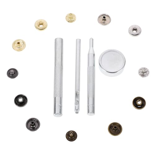 CIMAXIC 1 Schachtel Button-Pin-Hersteller Zubehör Fixer Schlösser Kleiderfixierer knöpfe handmade klappverschluss Handgemachte Knöpfe werkzeug sortierte Knöpfe Kleidung Accessoires Eisen von CIMAXIC