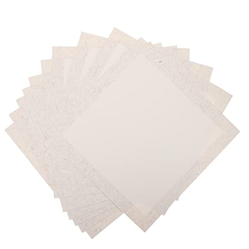 CIMAXIC 10 Blätter Spiegelstau Übungspapier für Kalligrafie wandbefestigtes Bastelpapier Decoupage-Reispapier letter paper rice paper sheets Kunstmalpapier traditionelles Zeichenpapier von CIMAXIC